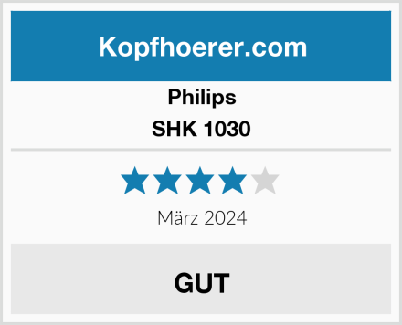 Philips SHK 1030 Test