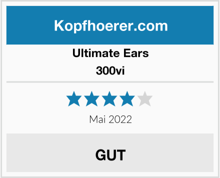 Ultimate Ears 300vi Test