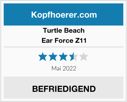 Turtle Beach Ear Force Z11 Test
