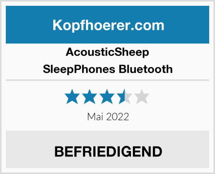 AcousticSheep SleepPhones Bluetooth Test