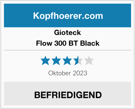Gioteck Flow 300 BT Black Test