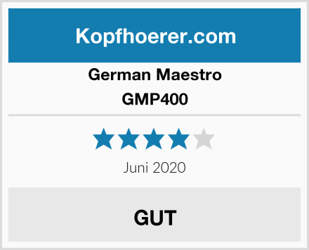 German Maestro GMP400 Test