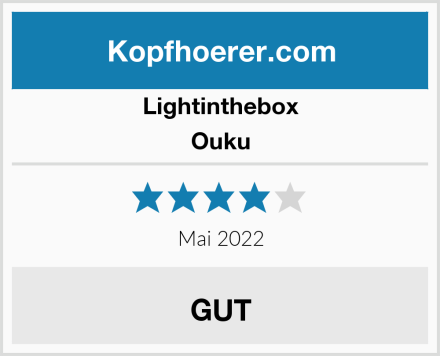 Lightinthebox Ouku Test