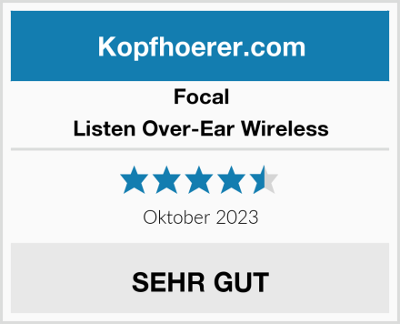 Focal Listen Over-Ear Wireless Test
