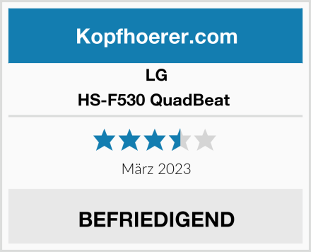 LG HS-F530 QuadBeat  Test