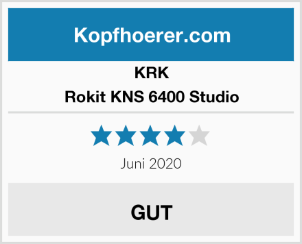 KRK Rokit KNS 6400 Studio Test