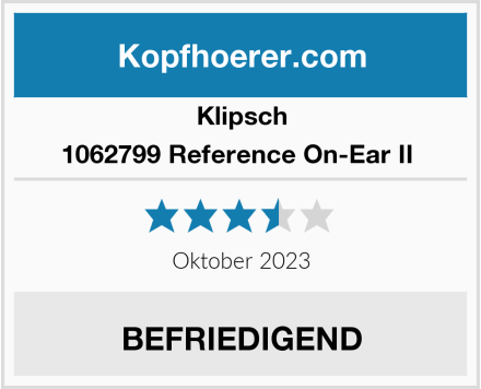 Klipsch 1062799 Reference On-Ear II  Test