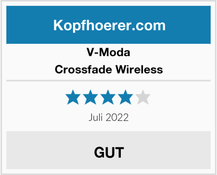 V-Moda Crossfade Wireless Test