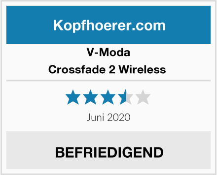 V-Moda Crossfade 2 Wireless  Test