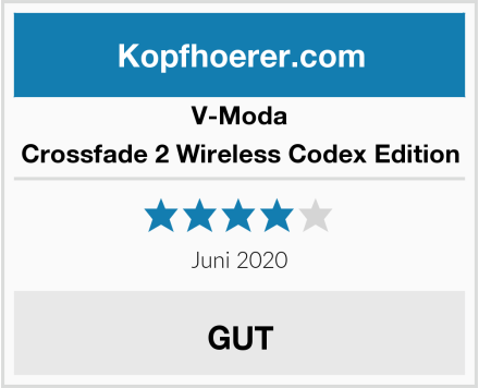 V-Moda Crossfade 2 Wireless Codex Edition Test