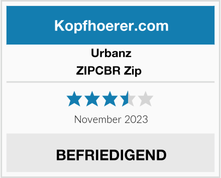 Urbanz ZIPCBR Zip  Test