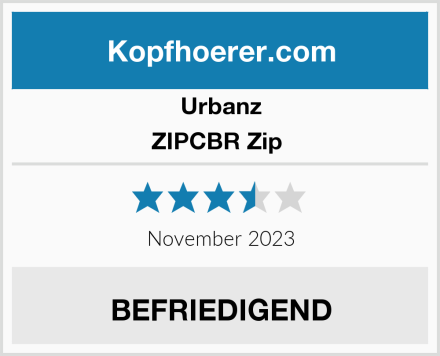 Urbanz ZIPCBR Zip  Test