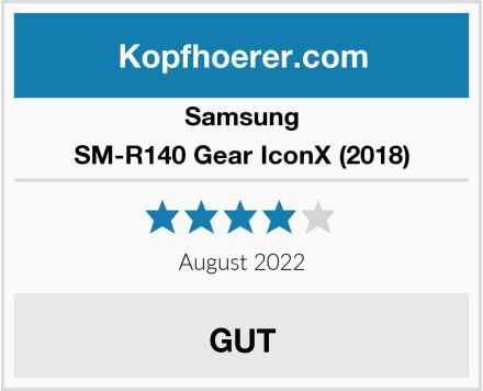 Samsung SM-R140 Gear IconX (2018) Test