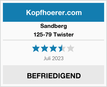 Sandberg 125-79 Twister  Test
