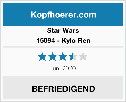 Star Wars 15094 - Kylo Ren Test