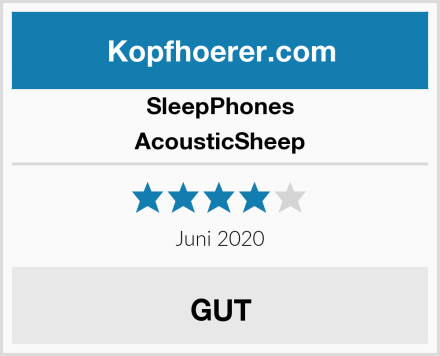 SleepPhones AcousticSheep Test