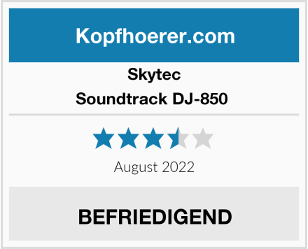 Skytec Soundtrack DJ-850  Test