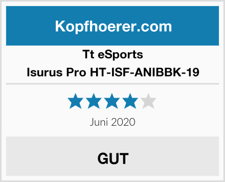 Tt eSports Isurus Pro HT-ISF-ANIBBK-19 Test