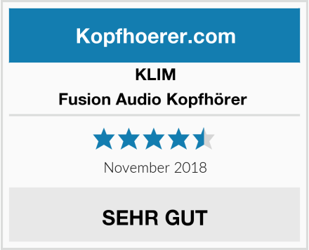 KLIM Fusion Audio Kopfhörer  Test