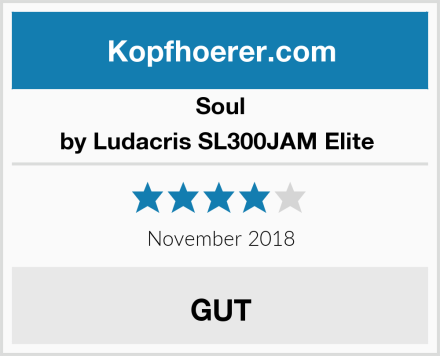 Soul by Ludacris SL300JAM Elite  Test