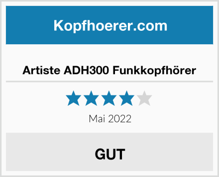  Artiste ADH300 Funkkopfhörer Test