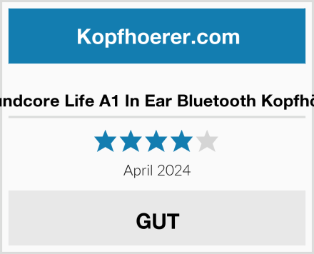  Soundcore Life A1 In Ear Bluetooth Kopfhörer Test