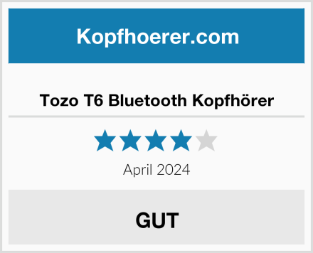  Tozo T6 Bluetooth Kopfhörer Test