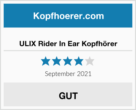  ULIX Rider In Ear Kopfhörer Test