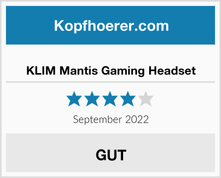  KLIM Mantis Gaming Headset Test