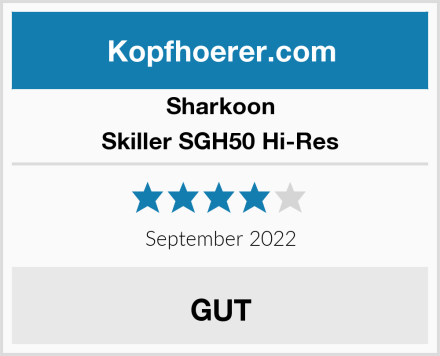 Sharkoon Skiller SGH50 Hi-Res Test