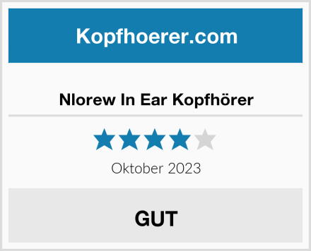  Nlorew In Ear Kopfhörer Test
