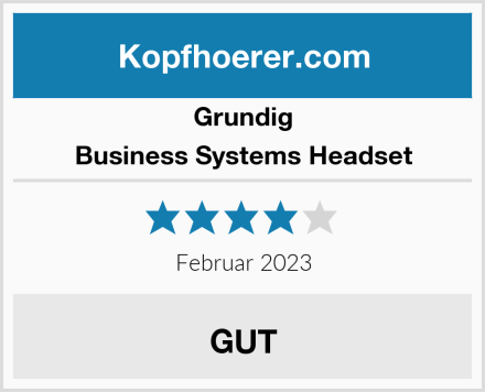 Grundig Business Systems Headset Test