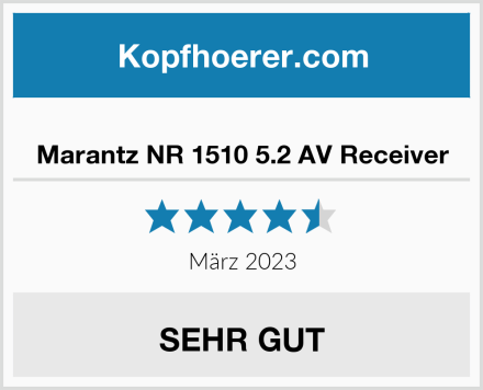 Marantz NR 1510 5.2 AV Receiver Test