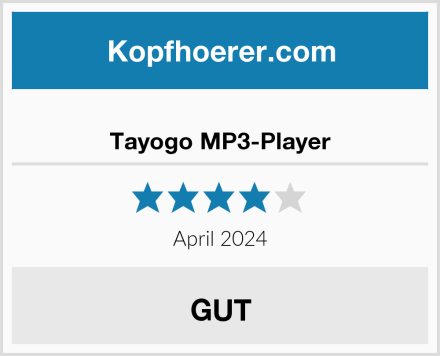  Tayogo MP3-Player Test