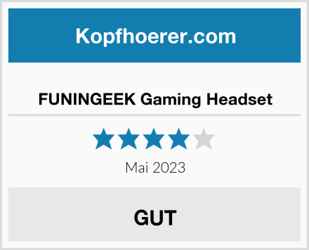  FUNINGEEK Gaming Headset Test