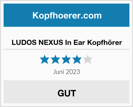  LUDOS NEXUS In Ear Kopfhörer Test
