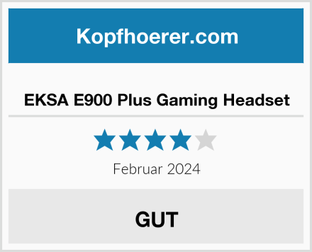  EKSA E900 Plus Gaming Headset Test