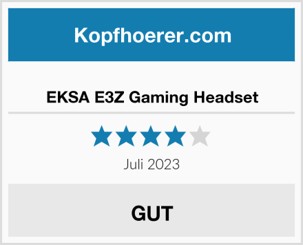  EKSA E3Z Gaming Headset Test