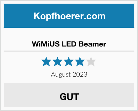  WiMiUS LED Beamer Test