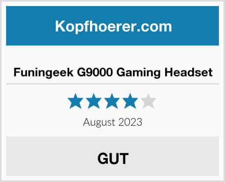  Funingeek G9000 Gaming Headset Test
