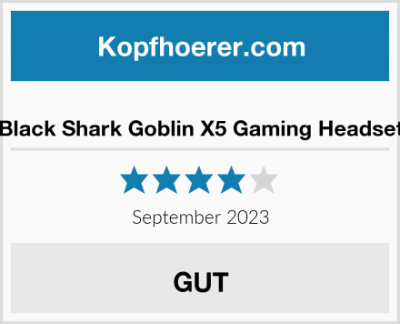  Black Shark Goblin X5 Gaming Headset Test