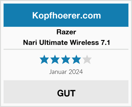 Razer Nari Ultimate Wireless 7.1 Test