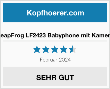  LeapFrog LF2423 Babyphone mit Kamera Test