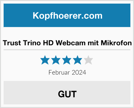  Trust Trino HD Webcam mit Mikrofon Test