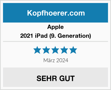 Apple 2021 iPad (9. Generation) Test