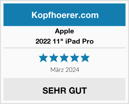 Apple 2022 11" iPad Pro Test