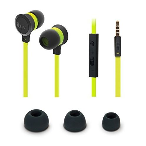 iLuv Neon Sound In-Ear-Kopfhörer mit Fernbedienung 